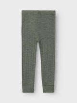 Name It Wang Uld Leggings - Mulled Basil