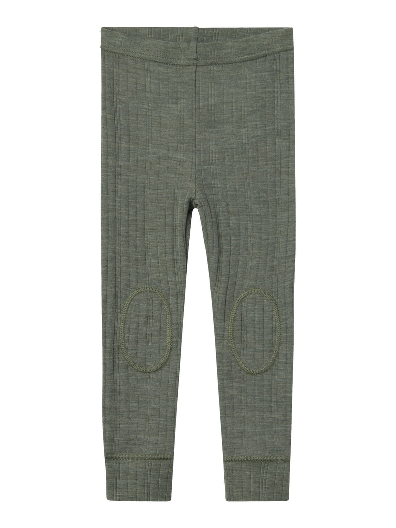 Name It Wang Uld Leggings - Mulled Basil