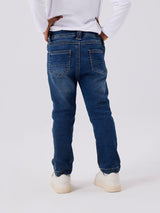 Name It Silas Slim Jeans - Dark Blue Denim