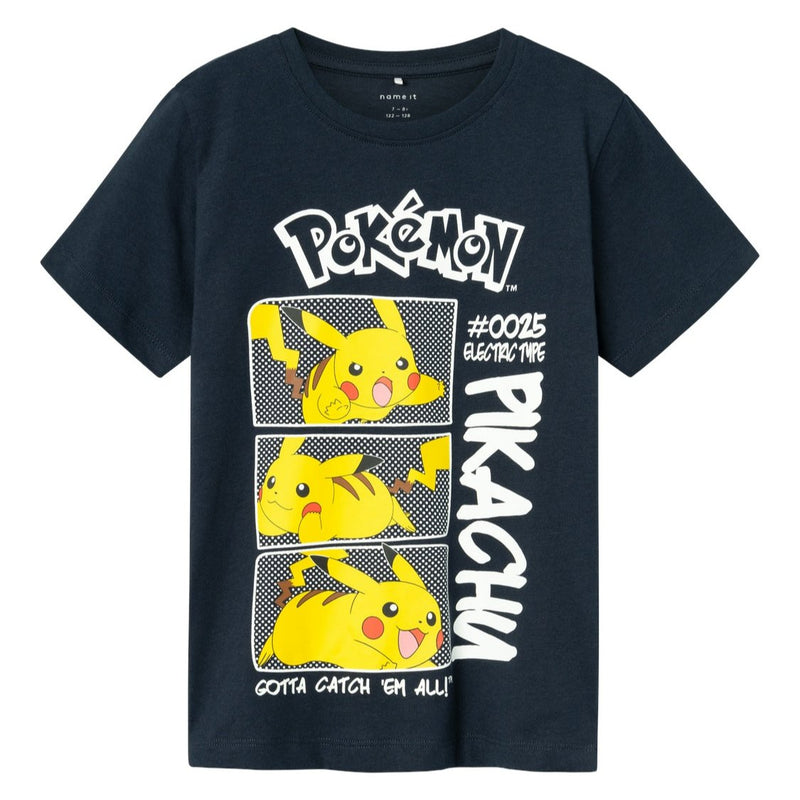 Name It Maniander Pokemon T-Shirt - Dark Sapphire