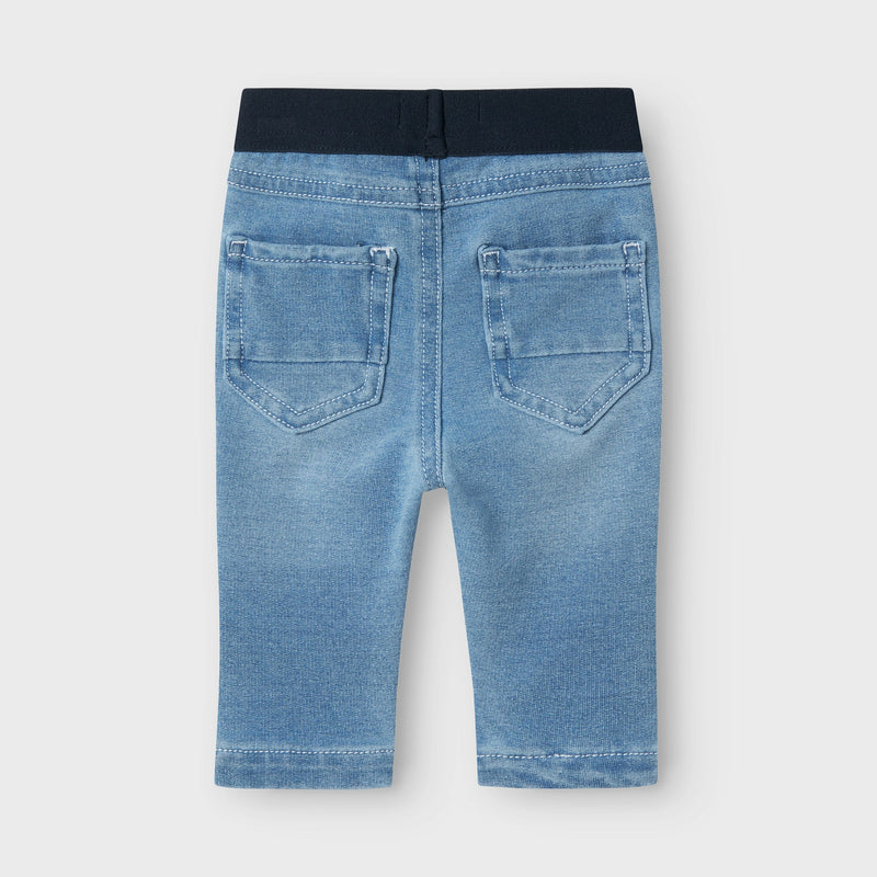 Name It Silas Sweat Slim Jeans - Light Blue Denim