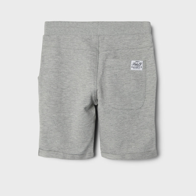 Name It Vermo Sweat Shorts - Grey Melange