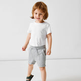 Name It Vermo Sweat Shorts - Grey Melange