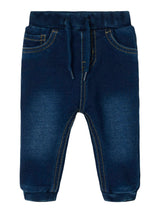 Name It Ben Sweat Jeans - Dark Blue Denim