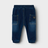 Name It Ben Sweat Jeans - Dark Blue Denim