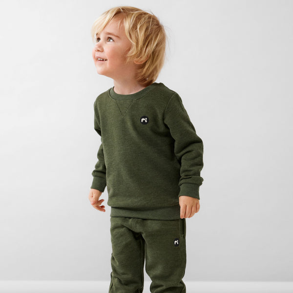 Name It Vimo Sweat Bluse - Rifle Green