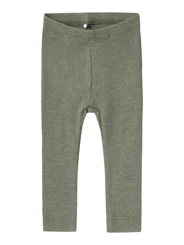 Name It Kab Leggings - Dusty Olive Melange