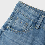 Name It Rose Wide Jeans - Medium Blue Denim