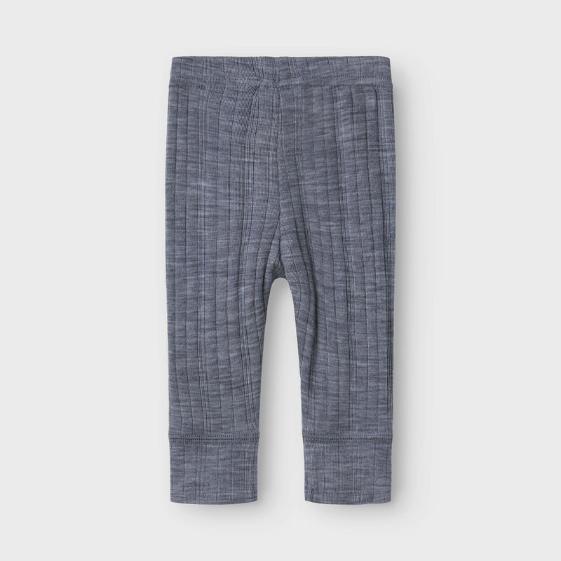 Name It Uld Longjohn Leggings - Folkstone Gray