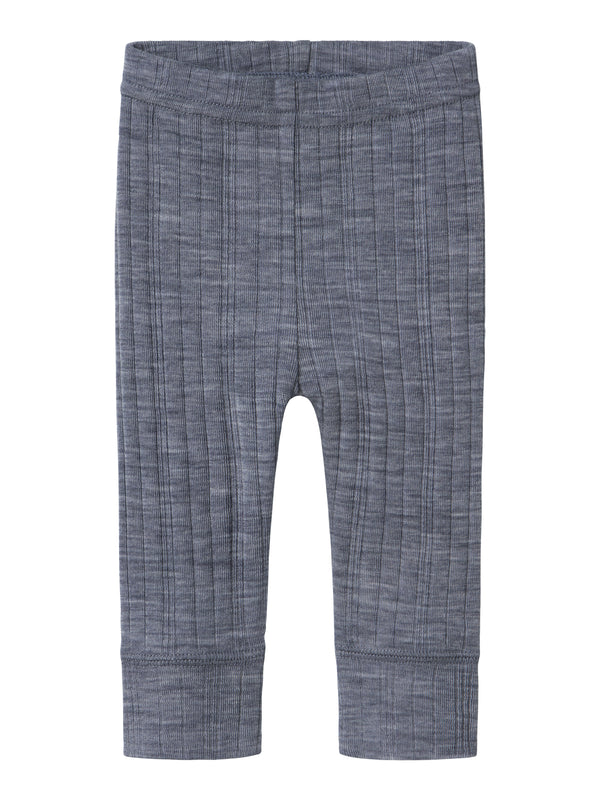Name It Uld Longjohn Leggings - Folkstone Gray