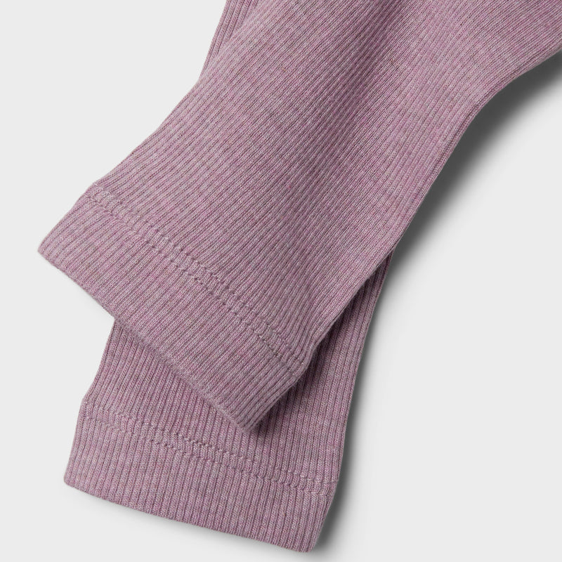 Name It Kab Leggings - Elderberry Melange