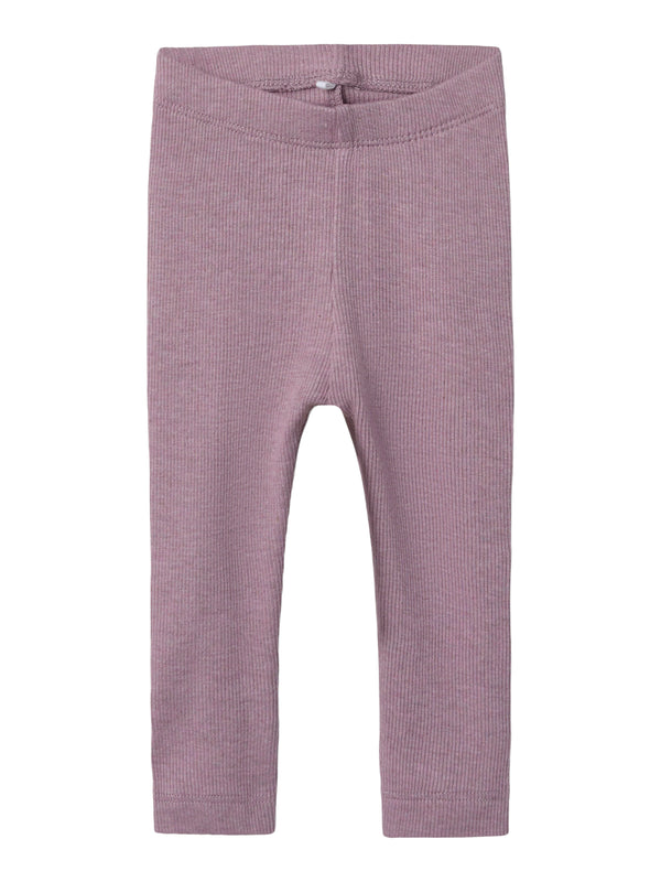 Name It Kab Leggings - Elderberry Melange