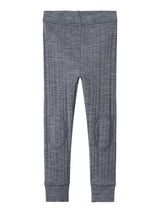 Name It Wang Uld Longjohn Leggings - Folkstone Gray