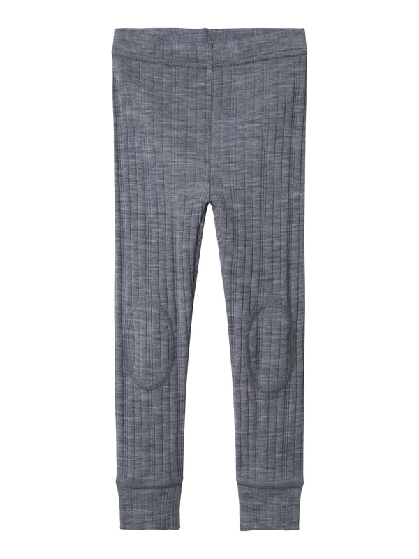 Name It Wang Uld Longjohn Leggings - Folkstone Gray
