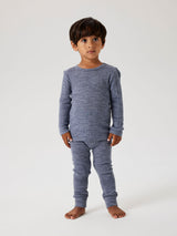 Name It Wang Uld Longjohn Leggings - Folkstone Gray