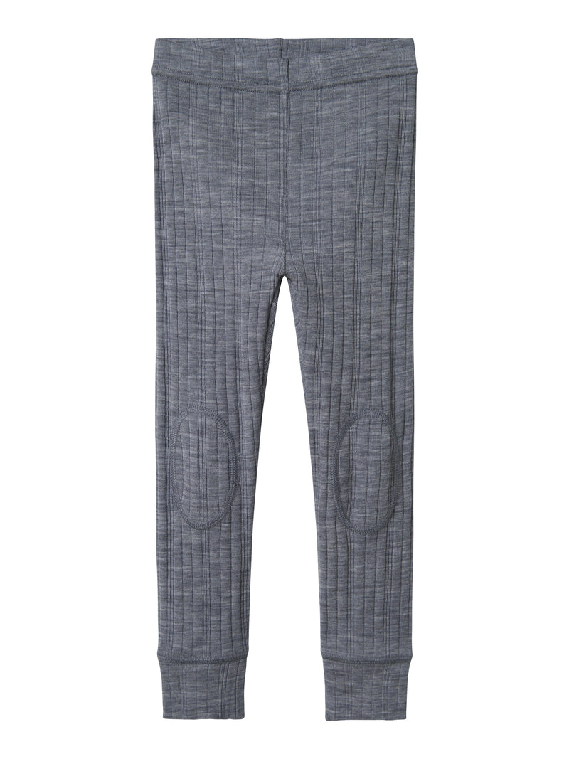 Name It Wang Uld Longjohn Leggings - Folkstone Gray