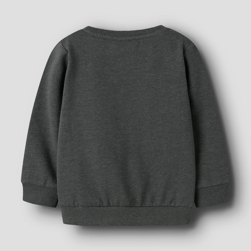 Name It Vimo Sweat Bluse - Dark Grey Melange