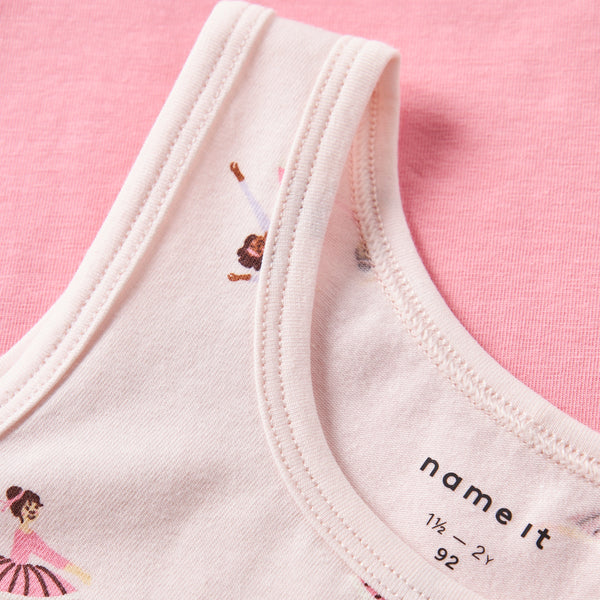 Name It Undertrøje, 2-pak - Ballarina Pearl