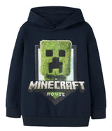 Name It Mol Minecraft Hoodie - Navy Blazer