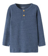 Name It Kab Bluse - Vintage Indigo Melange