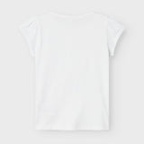 Name It NMFARBINA Gurli Gris T-Shirt - Bright White
