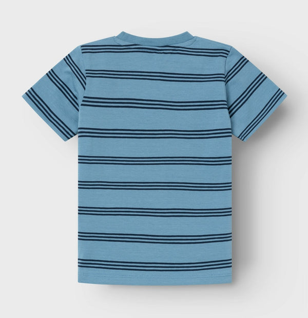 Name It NMMAFAF Gurli Gris T-Shirt - Provincial Blue