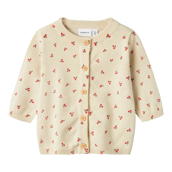 Name It Baby Bicher Strik Cardigan - Summer Sand