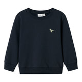 Name It Vallen Sweat Bluse - Dark Sapphire Dino