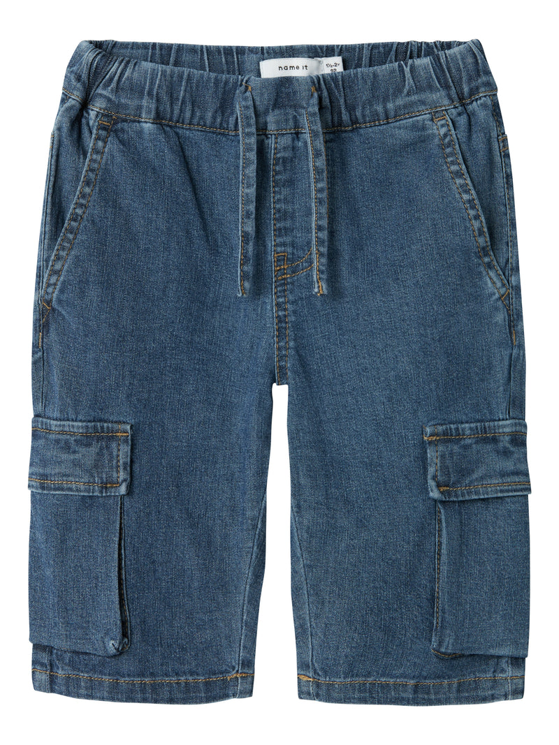 Name It Ben Denim Knickers - Dark Blue