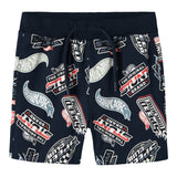 Name It Mary Hotwheels Shorts - Navy Blazer