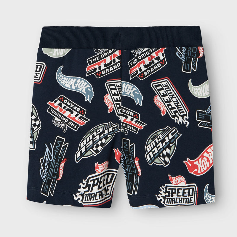 Name It Mary Hotwheels Shorts - Navy Blazer