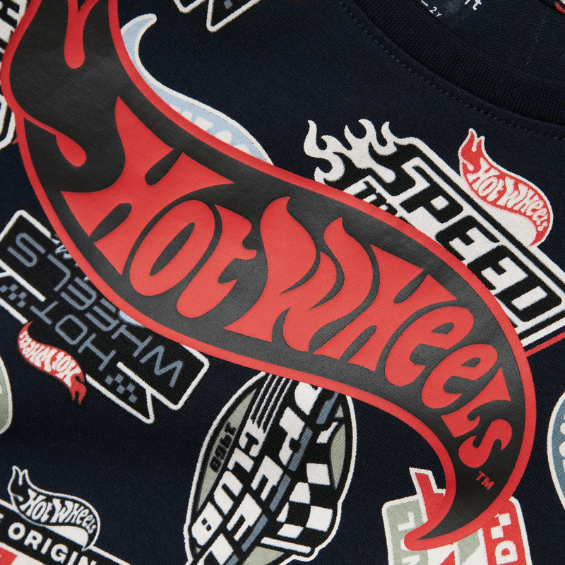 Name It Mary Hotwheels T-Shirt - Navy Blazer