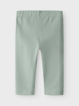 Name It Vivian Capri Leggings - Aqua Gray