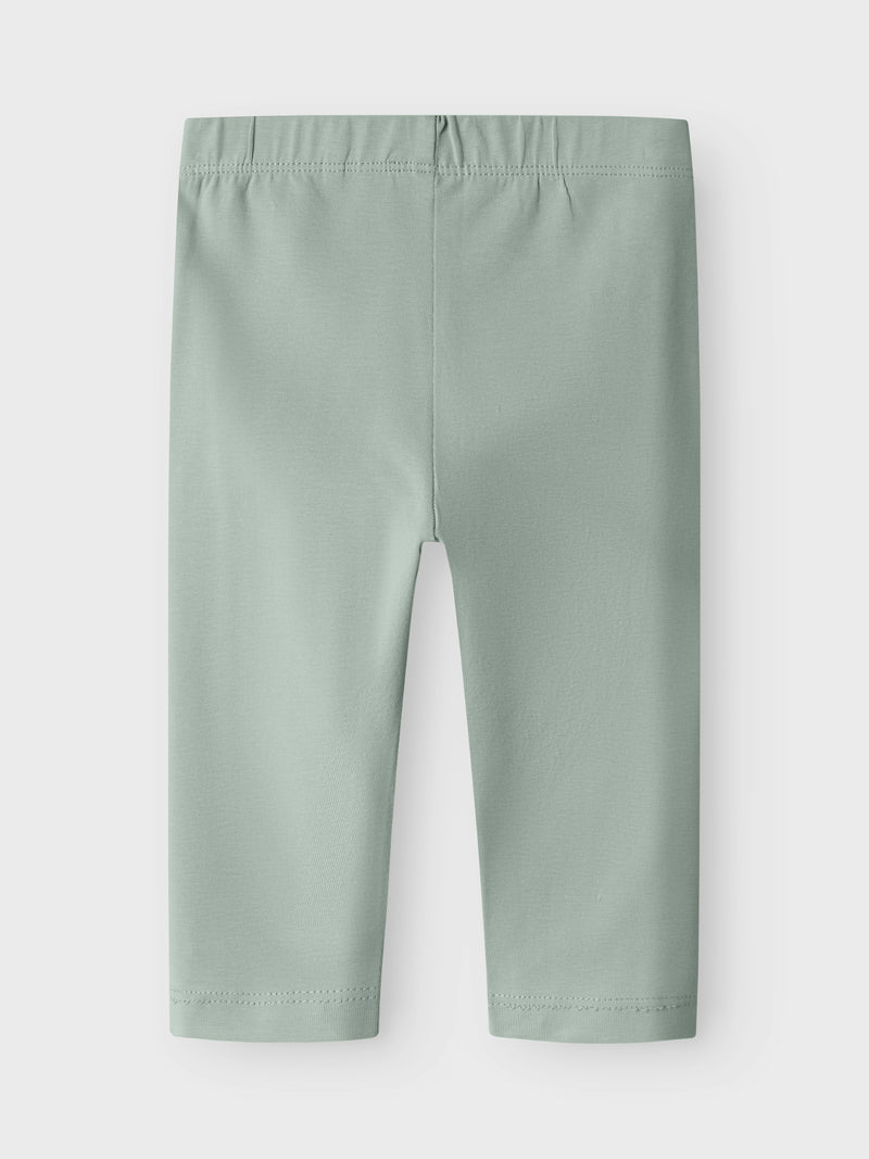 Name It Vivian Capri Leggings - Aqua Gray