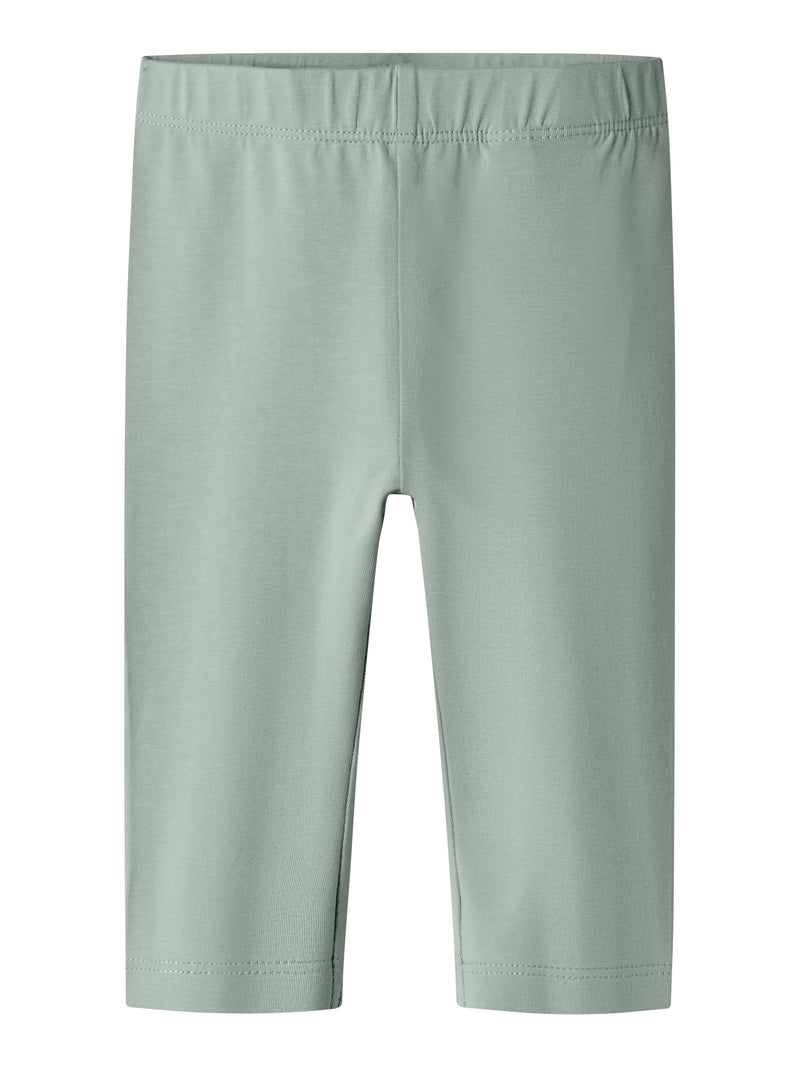Name It Vivian Capri Leggings - Aqua Gray