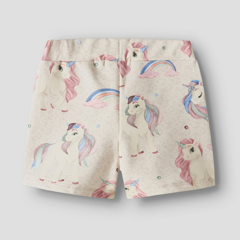Name It Darlinga Unicorn Shorts - Peyote Melange