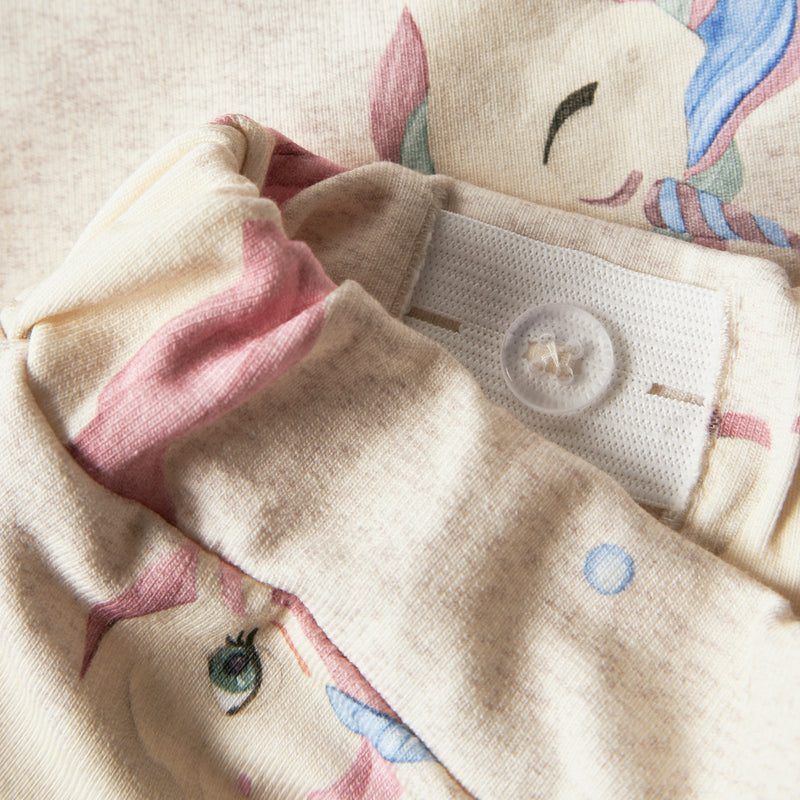 Name It Darlinga Unicorn Shorts - Peyote Melange