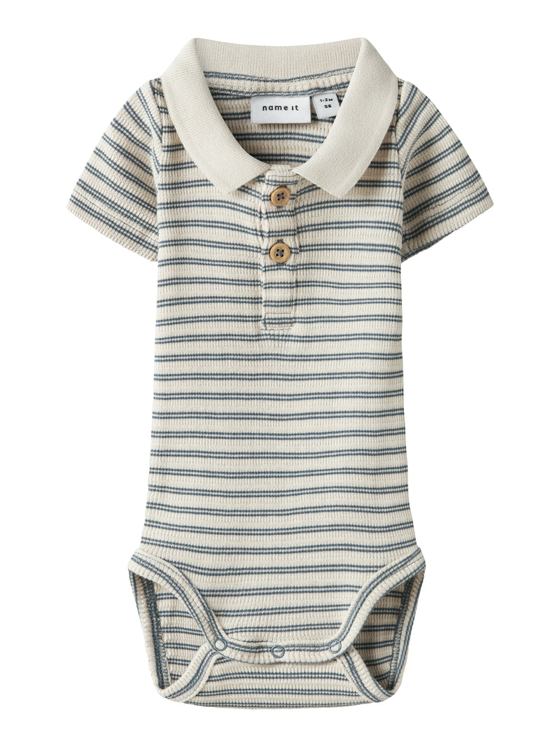 Name It Jerimiah Polo Body - Blue Mirage