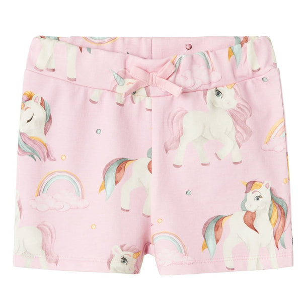 Name It NMFHARUMI Unicorn Shorts - Parfait Pink