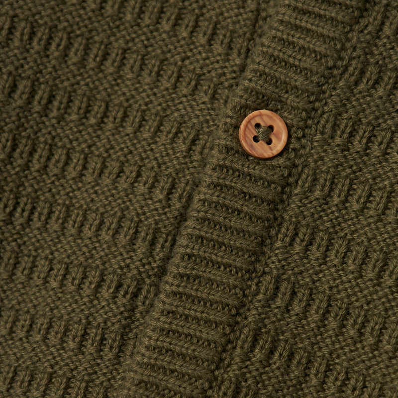 Name It Billy Strik Cardigan - Dusty Olive