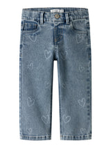 Name It Rose Straight Jeans - Medium Blue