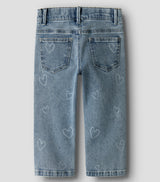 Name It Rose Straight Jeans - Medium Blue