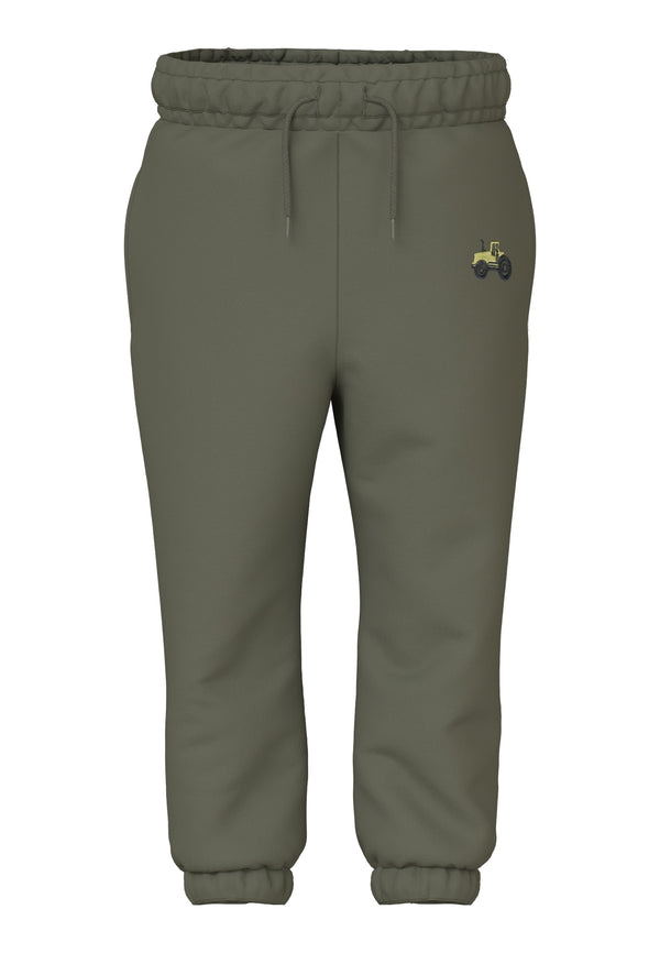 Name It Vallen Sweatpants - Dusty Olive Tractor