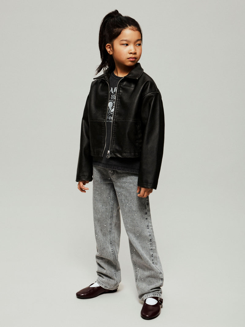 Name It Rose Rhine Jeans - Light Grey Denim
