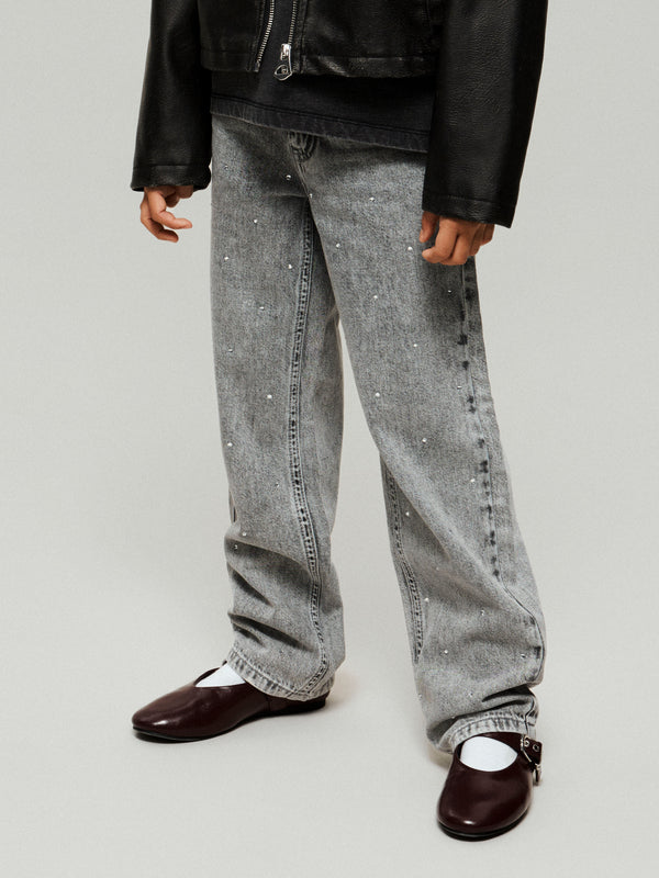 Name It Rose Rhine Jeans - Light Grey Denim