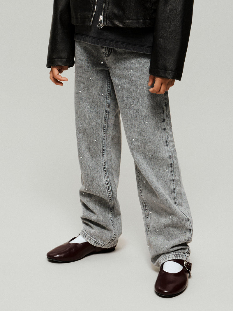 Name It Rose Rhine Jeans - Light Grey Denim