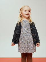 Name It Tuline Kjole - Lilac Marble