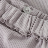 Name It Tella Wide Bukser - Lilac Marble