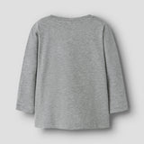 Name It Bryso Bluse - Grey Melange