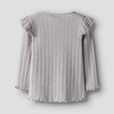 Name It Litta Bluse - Lilac Marble Melange